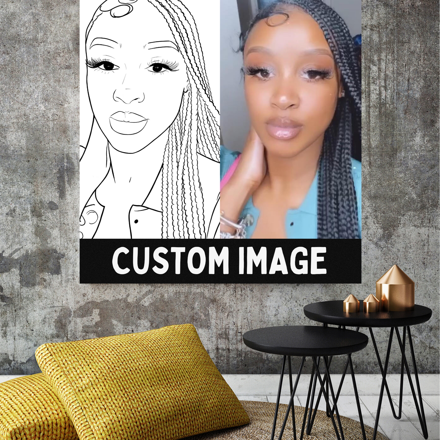 PAINT YOUR SELFIE - DIY ART KIT