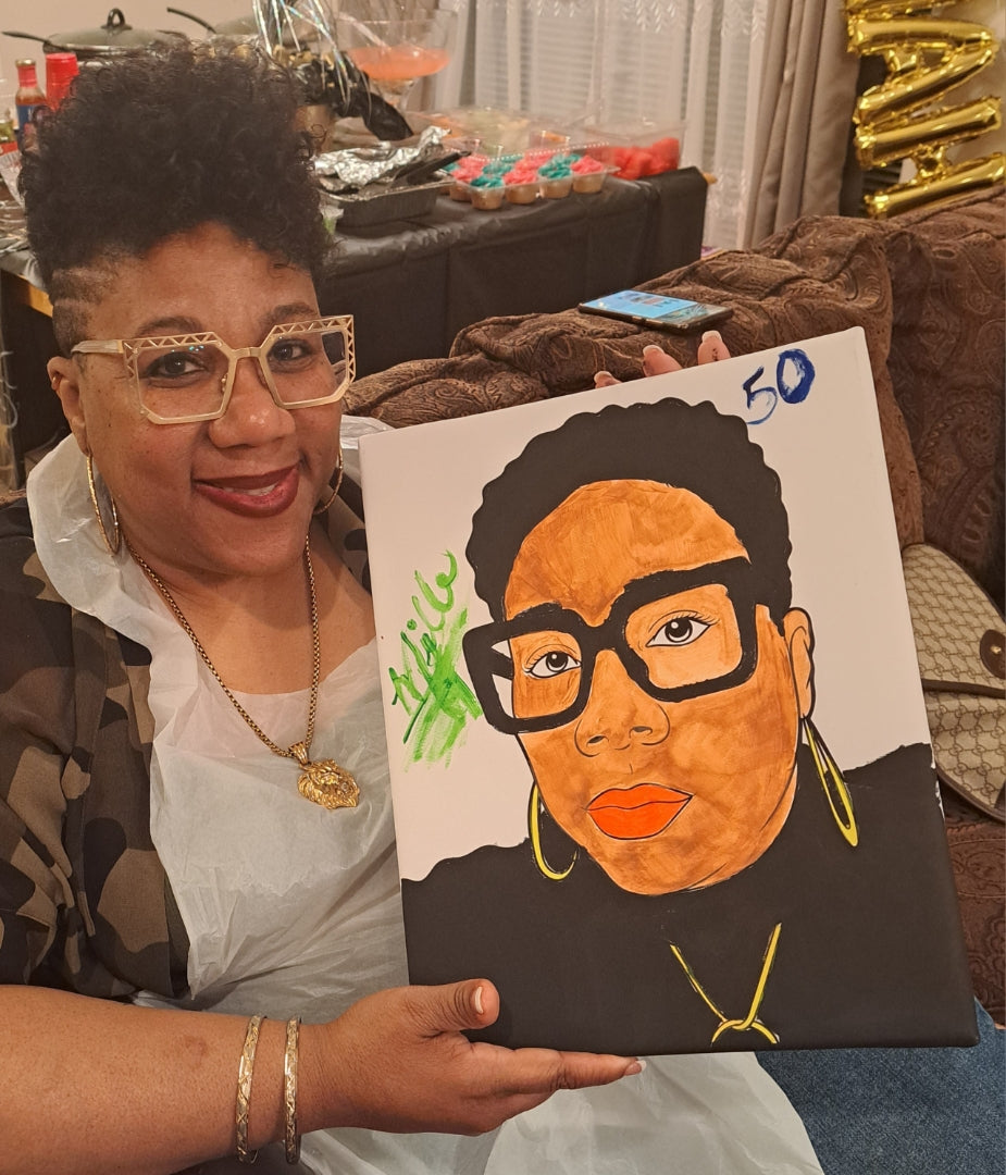 PAINT YOUR SELFIE - DIY ART KIT