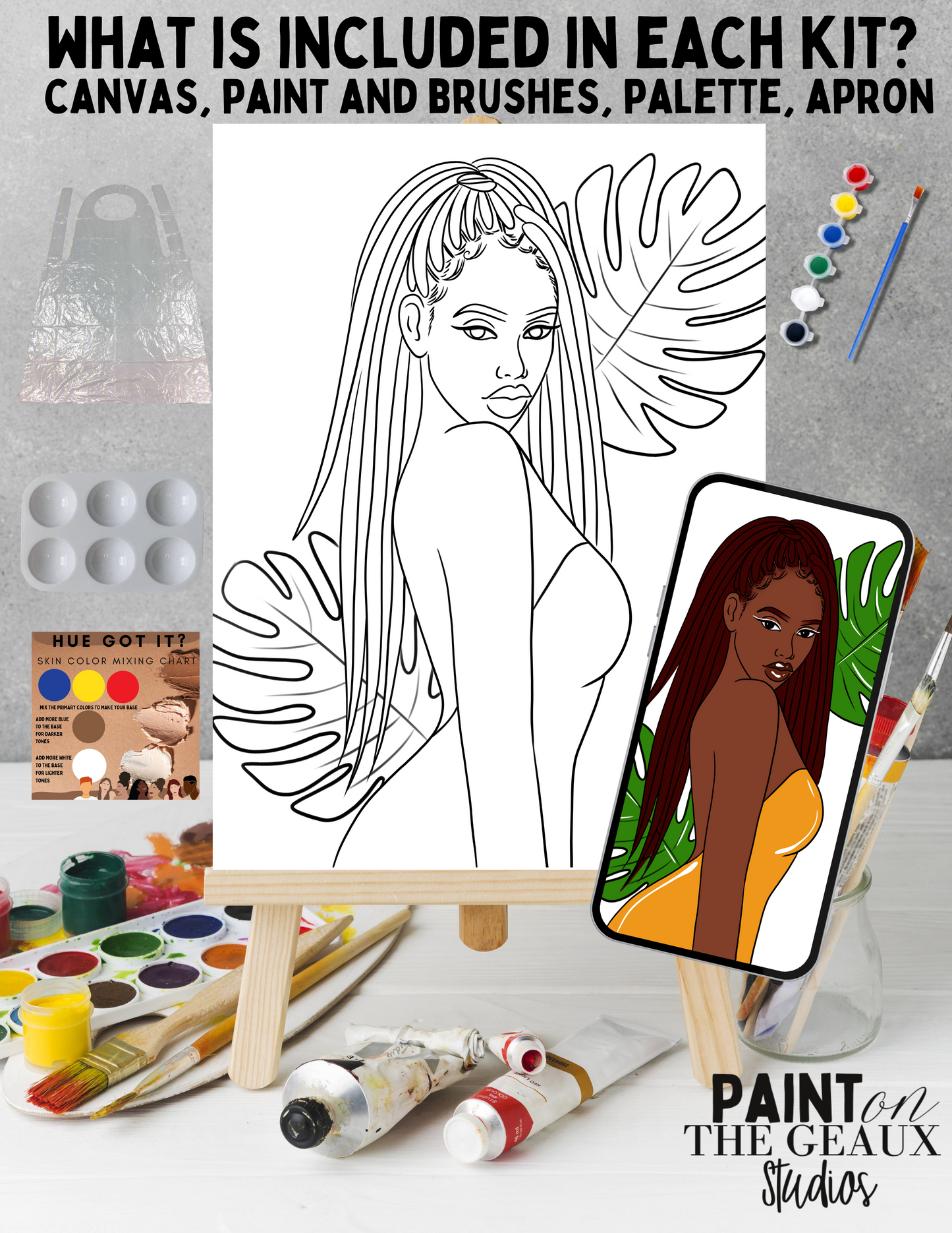 AALIYAH -  DIY Art Kit